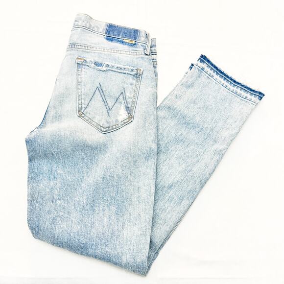 Mother Superior The Rascal Ankle Undone Vacation Temptation Denim Jeans Size 26 - Picture 9 of 9